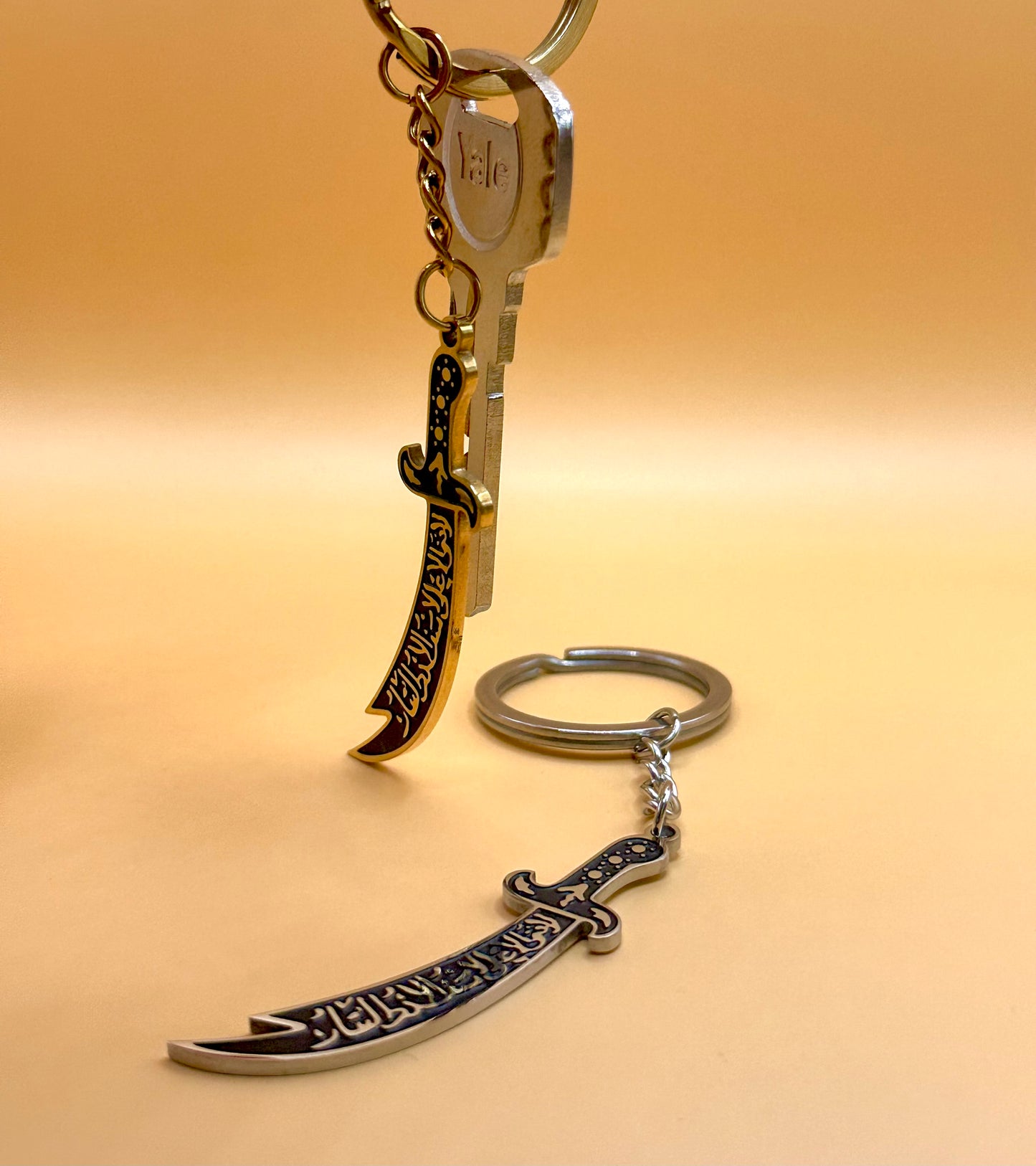 Zulfiqar Sword Keychain Combo