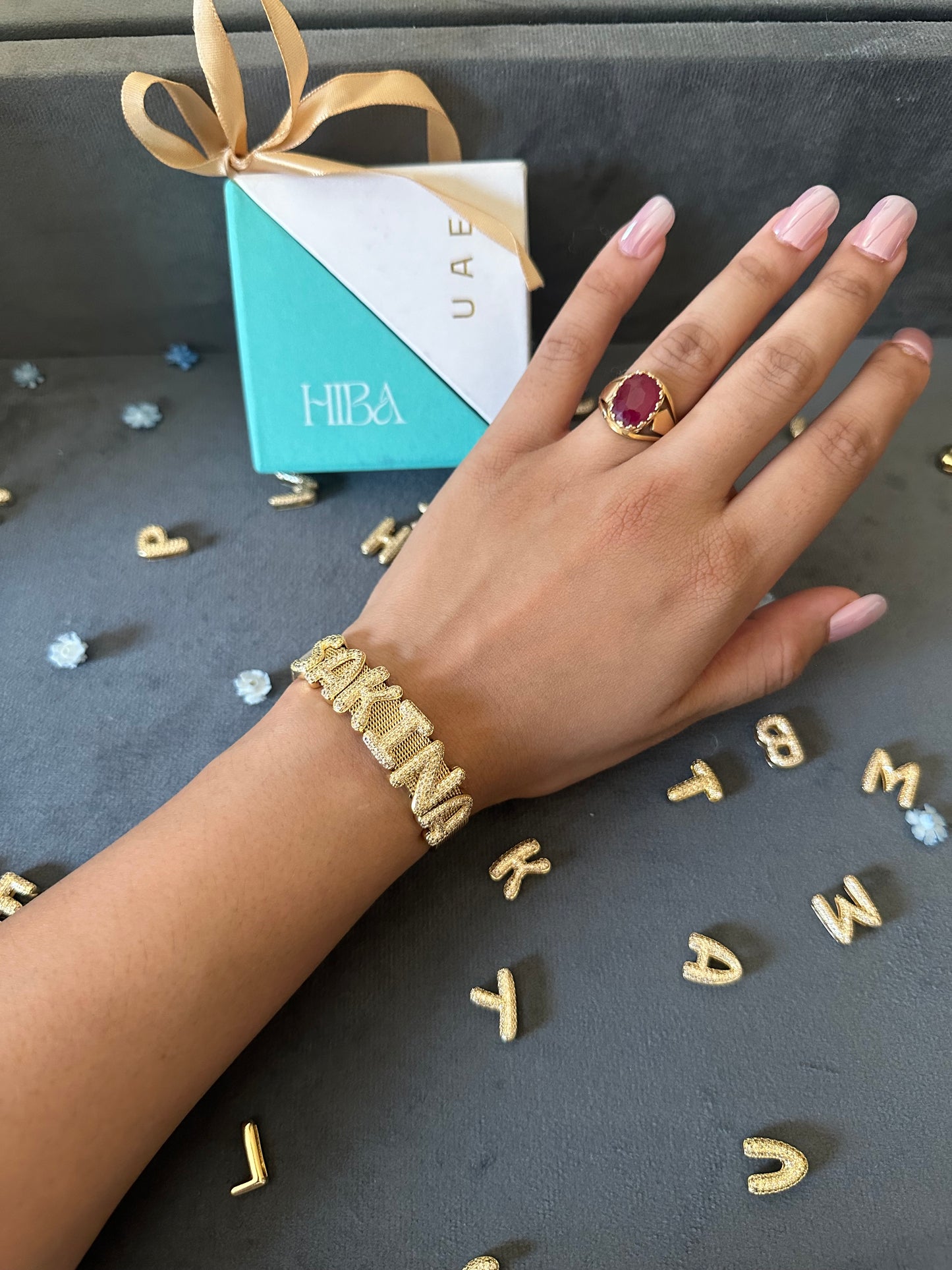 18K Gold Plated NAMELET