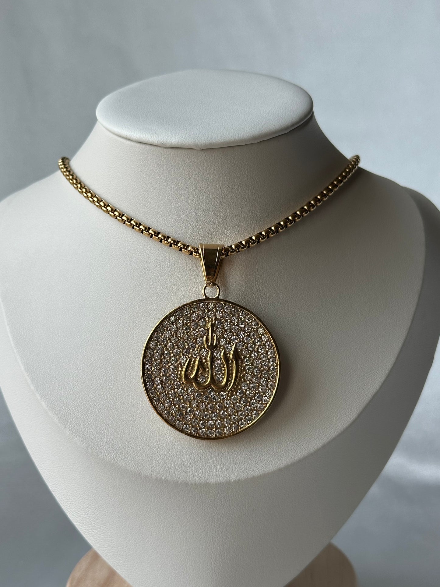 18K Gold Plated Allah Necklace