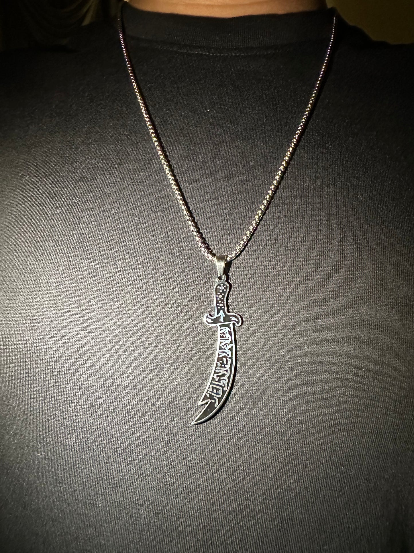 Zulfiqar Sword Necklace