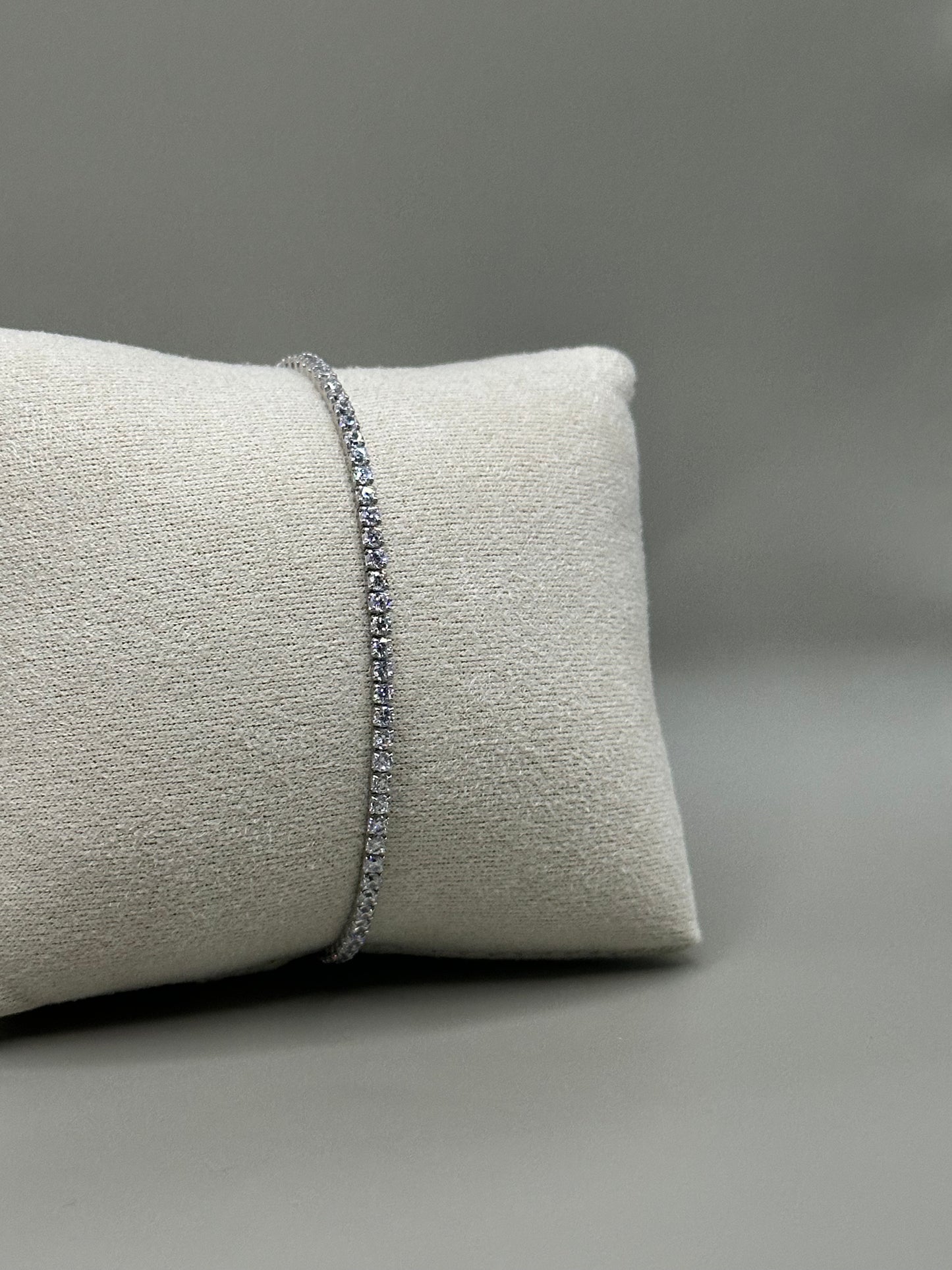 925 Sterling Silver Tennis Bracelet