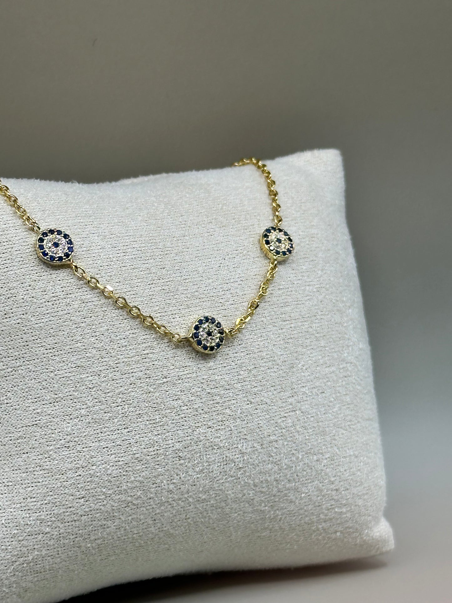 925 Sterling Silver Evil eye bracelet