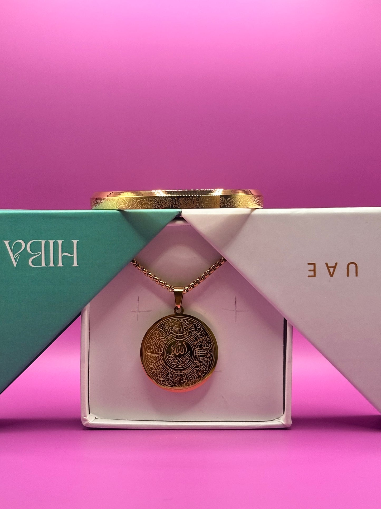 18K Gold Plated Ayatul Kursi Combo