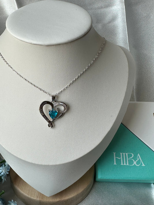 925 Sterling Silver Mom Necklace