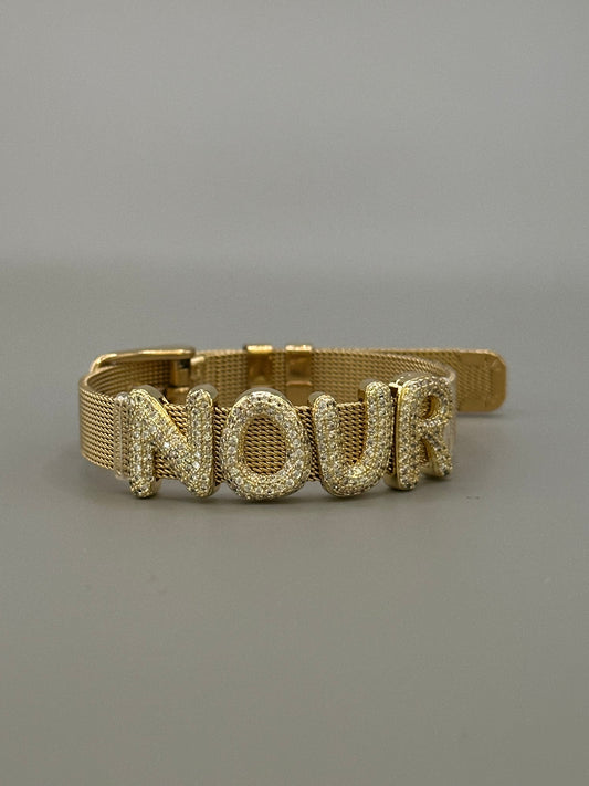 18K Gold Plated NAMELET