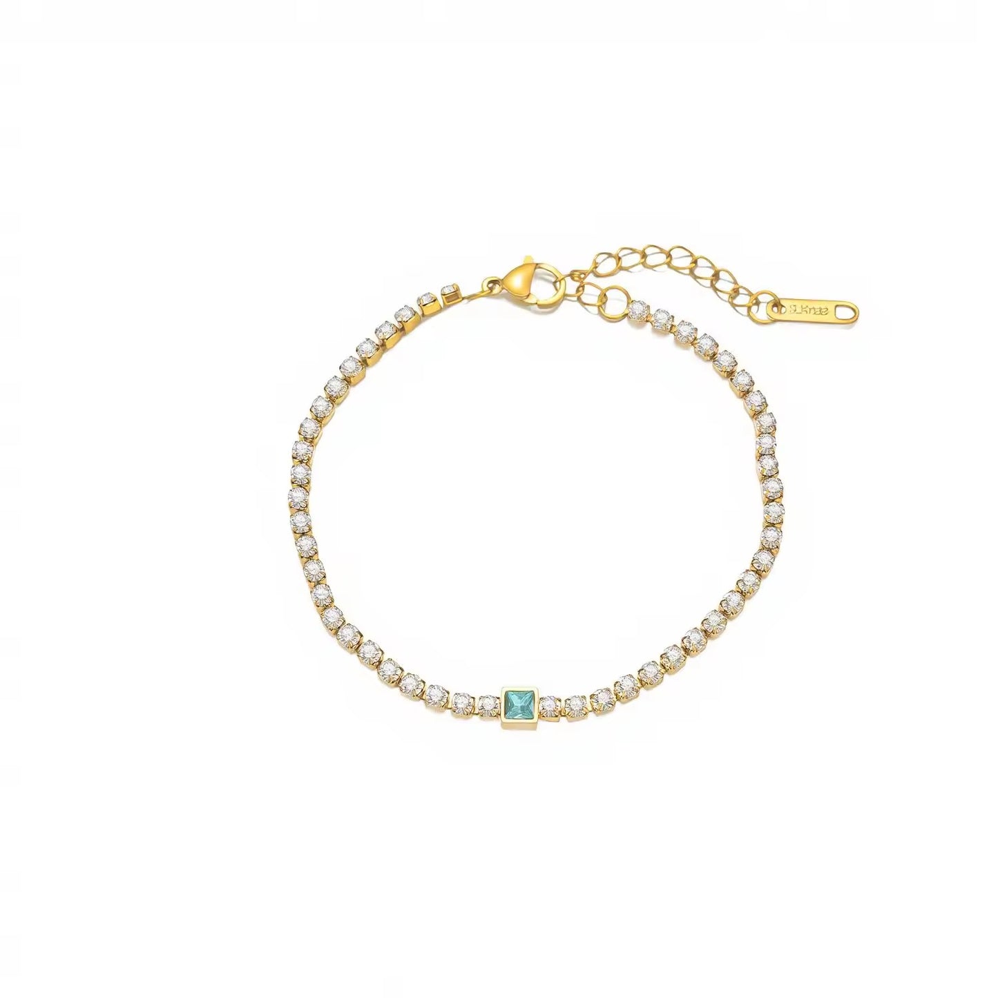 Crystal Tennis Bracelet 💖