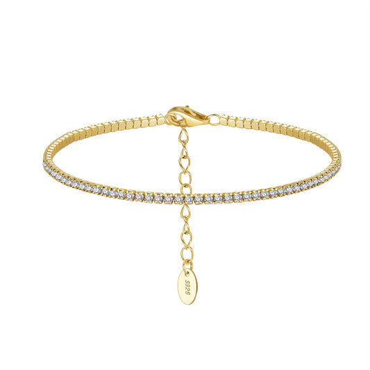 925 Sterling Silver Tennis Bracelet