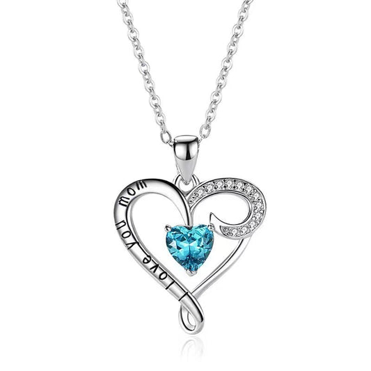 925 Sterling Silver Mom Necklace